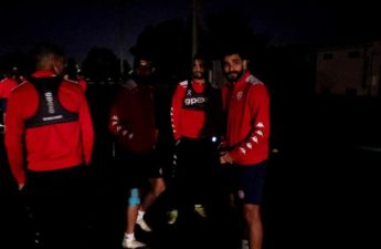 المنتخب التونسي في الظلام