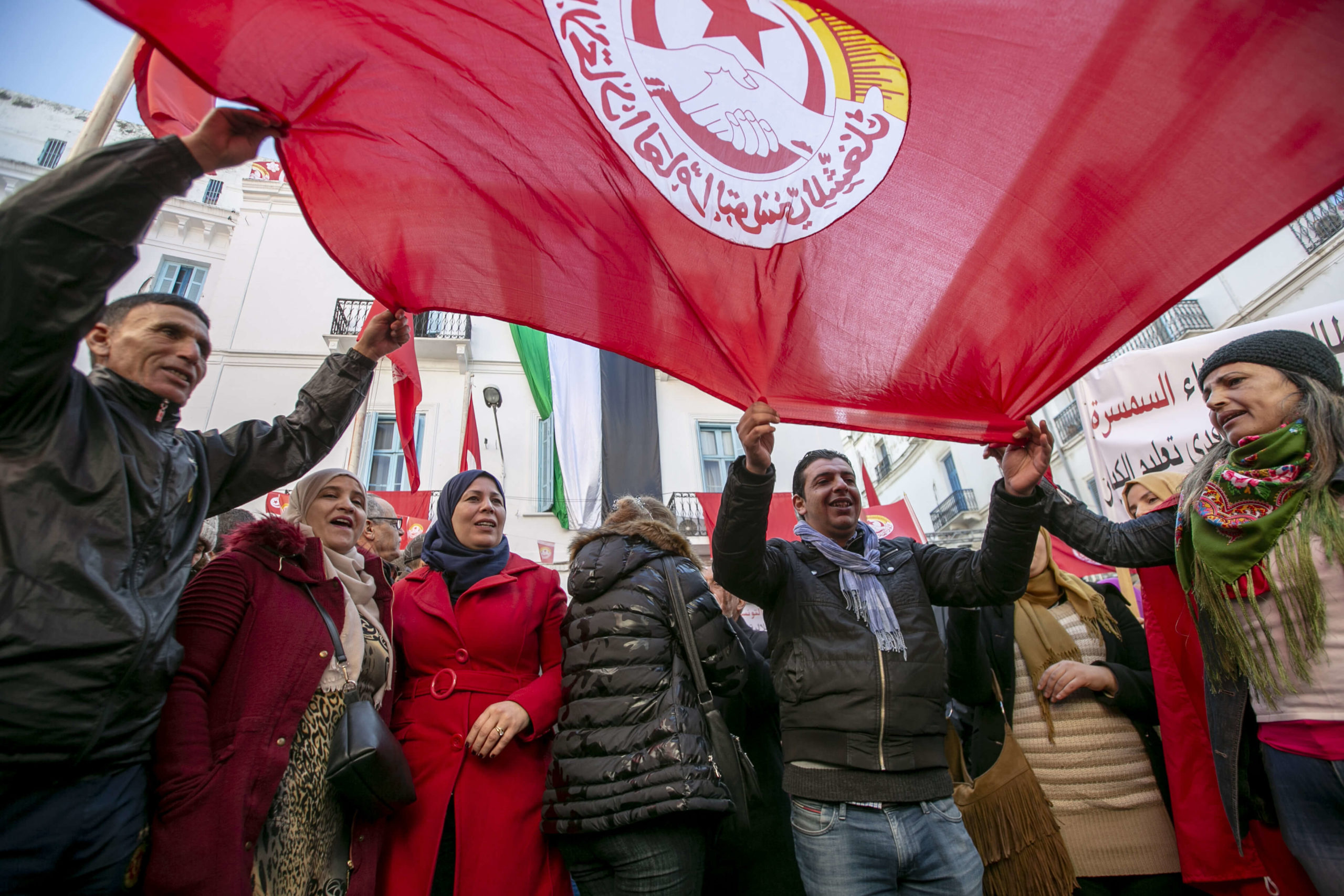 اتحاد الشغل يرفض وعود الجكومة التونسية لصندوق النقد الدولي