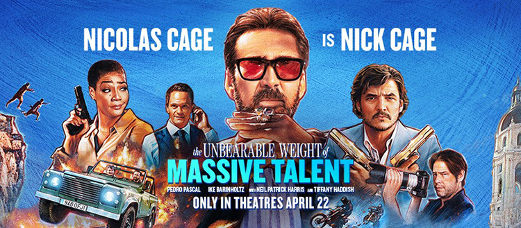 فيلم الإثارة والحركة الأمريكي un talent en or massive أو Massive Talent
