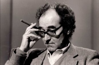 المخرج السينمائي الفرنسي السويسري جان لوك غودار