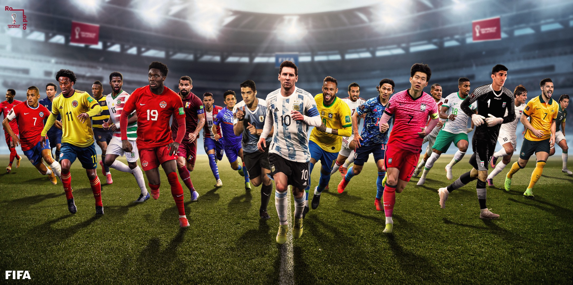 المرشحون البارزون للمنافسة على الكأس الغالية في مونديال قطر 2022