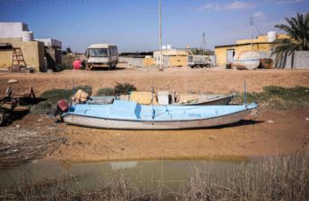 نهر دجلة اليوم يصارع الموت