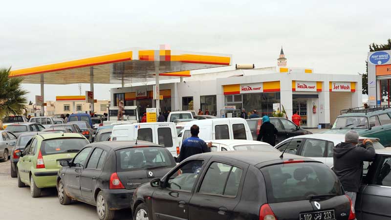 محطات البنزين في تونس