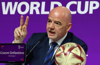 جياني إنفانتينو رئيس الاتحاد الدولي لكرة القدم