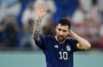 نجم المنتخب الأرجنتيني ليونيل ميسي
