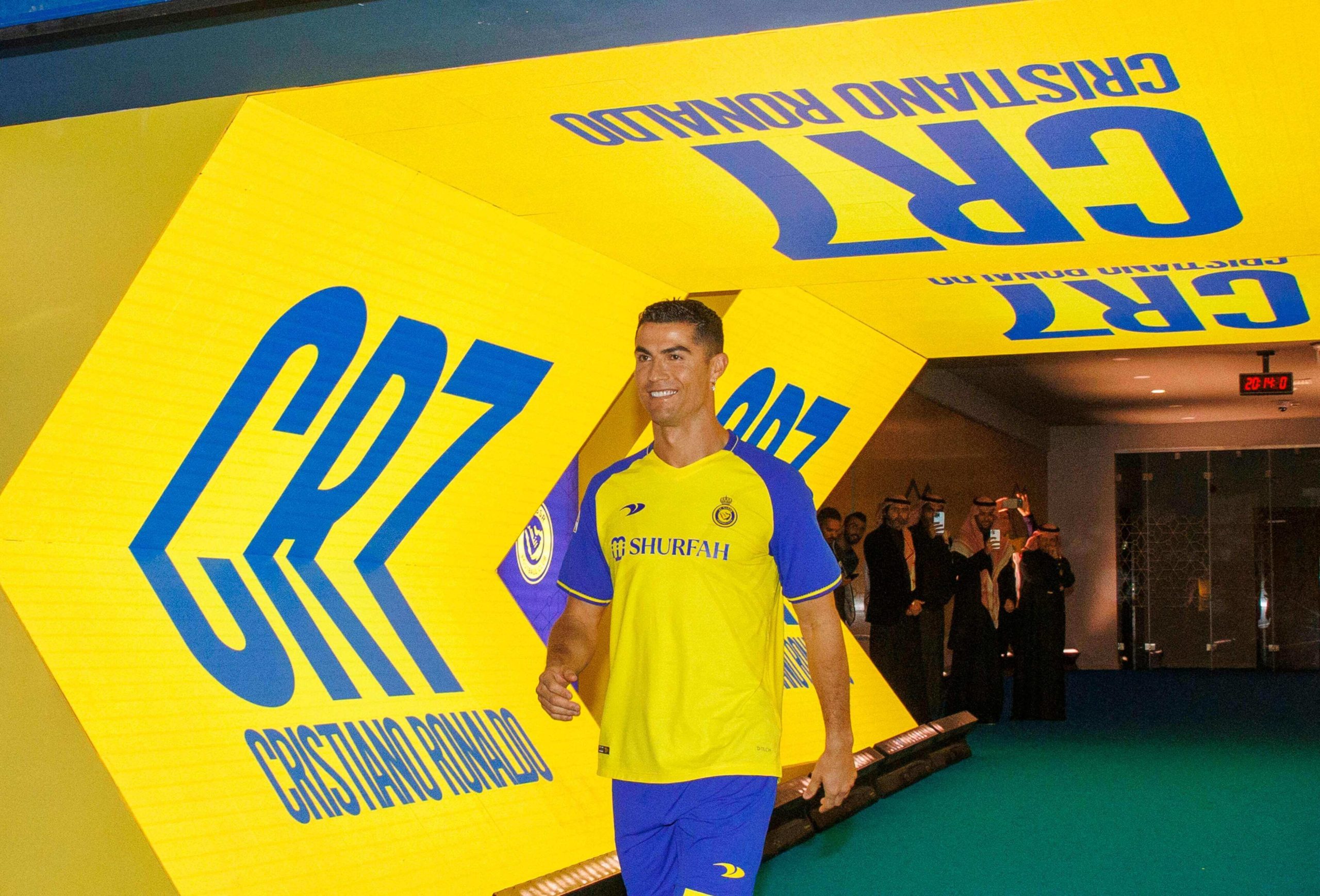 لم يسجّل نادي النصر السعودي لاعبه الجديد البرتغالي كريستيانو رونالدو