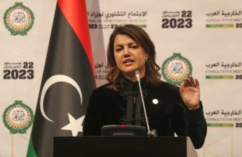 وزيرة الخارجية الليبية نجلاء المنقوش