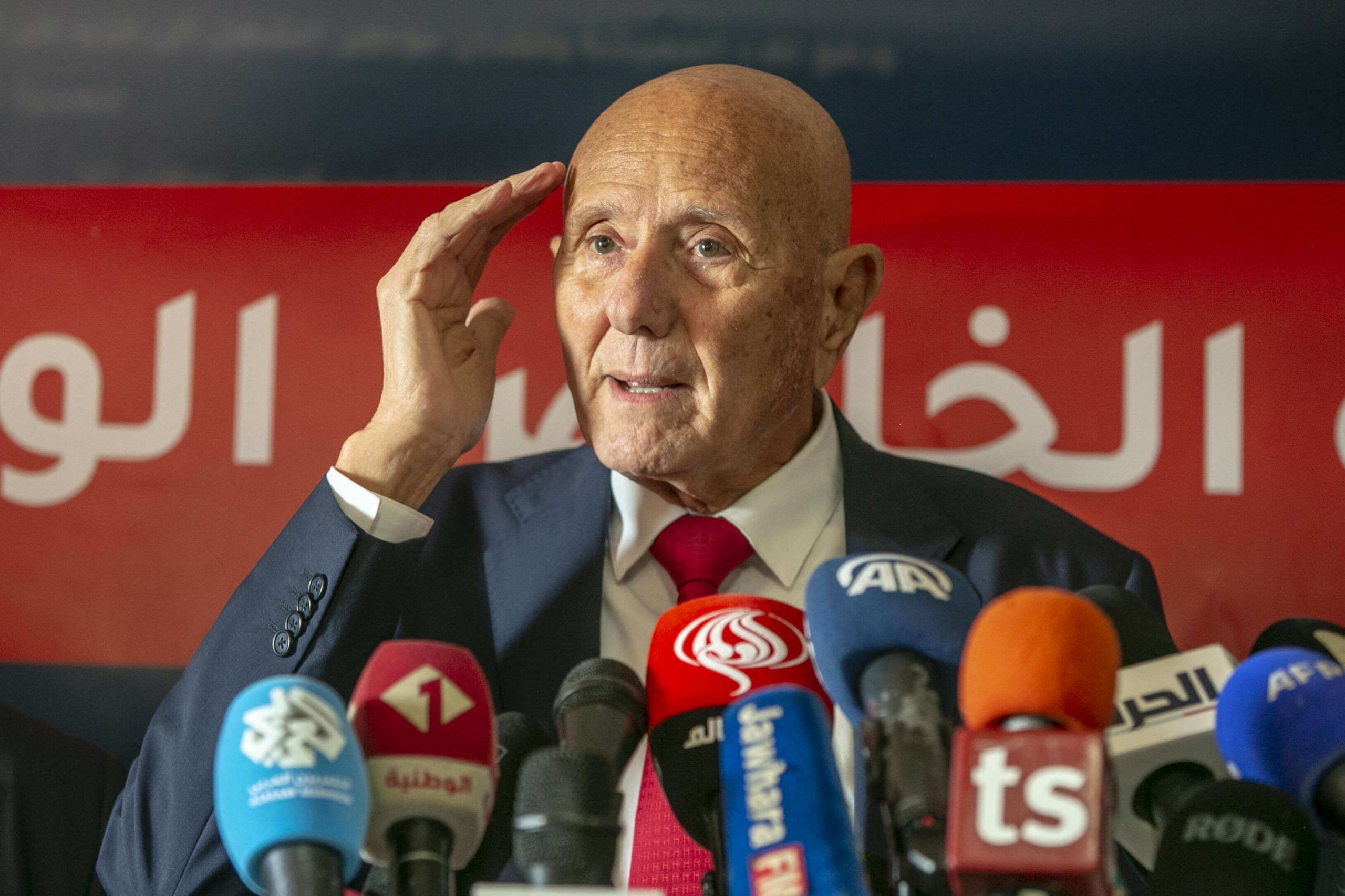 رئيس جبهة الخلاص الوطني (معارضة) التونسية، أحمد نجيب الشابي