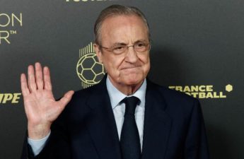 رئيس ريال مدريد فلورنتينو بيريز