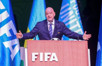 أعيد انتخاب السويسري-الإيطالي جاني إنفانتينو رئيساً للاتحاد الدولي لكرة القدم (الفيفا)