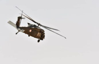 طائرة هليكوبتر عسكرية تونسية