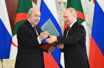 زيارة الرئيس الجزائري عبد المجيد تبون إلى روسيا