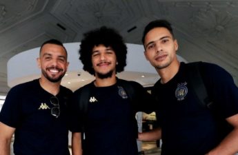 لاعبو الترجي الغانمي وبن شريفية الوهابي