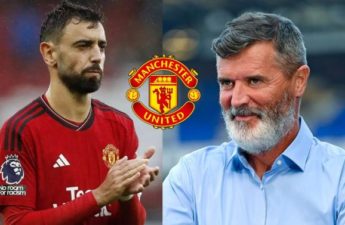انتقد روي كين لاعب مانشستر يونايتد السابق لاعب الوسط برونو فرنانديز