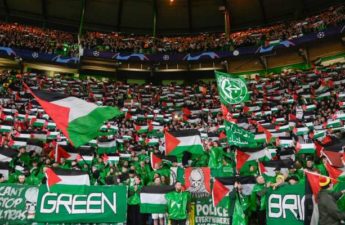 تغريم سلتيك لرفع جماهيره أعلام فلسطين