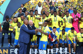 دخل ماميلودي سان داونز الجنوب إفريقي التاريخ كأول بطل لمسابقة دوري إفريقيا لكرة القدم