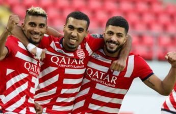 فرحة لاعبي النادي الإفريقي