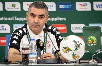 جلال القادري مدرب المنتخب التونسي لكرة القدم