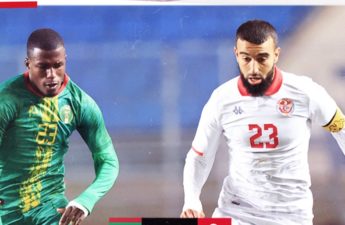 تعادل المنتخب التونسي لكرة القدم اليوم بملعب رادس مع نظيره الموريتاني