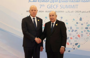 قيس سعيّد وعبد المجيد تبون
