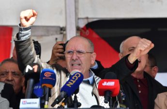 الأمين العام للاتحاد العام التونسي للشغل نور الدين الطبوبي