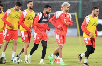 لاعبو المنتخب التونسي لكرة القدم