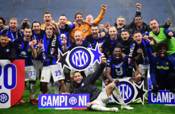 توج إنتر بلقبه 20 في دوري الدرجة الأولى الإيطالي