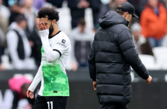 مشادة بين النجم المصري محمد صلاح ومدرّبه الألماني يورغن كلوب