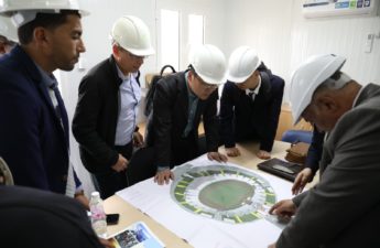 مشروع ترميم الملعب الأولمبي بالمنزه في إطار التعاون بين الجمهورية التونسية وجمهورية الصين