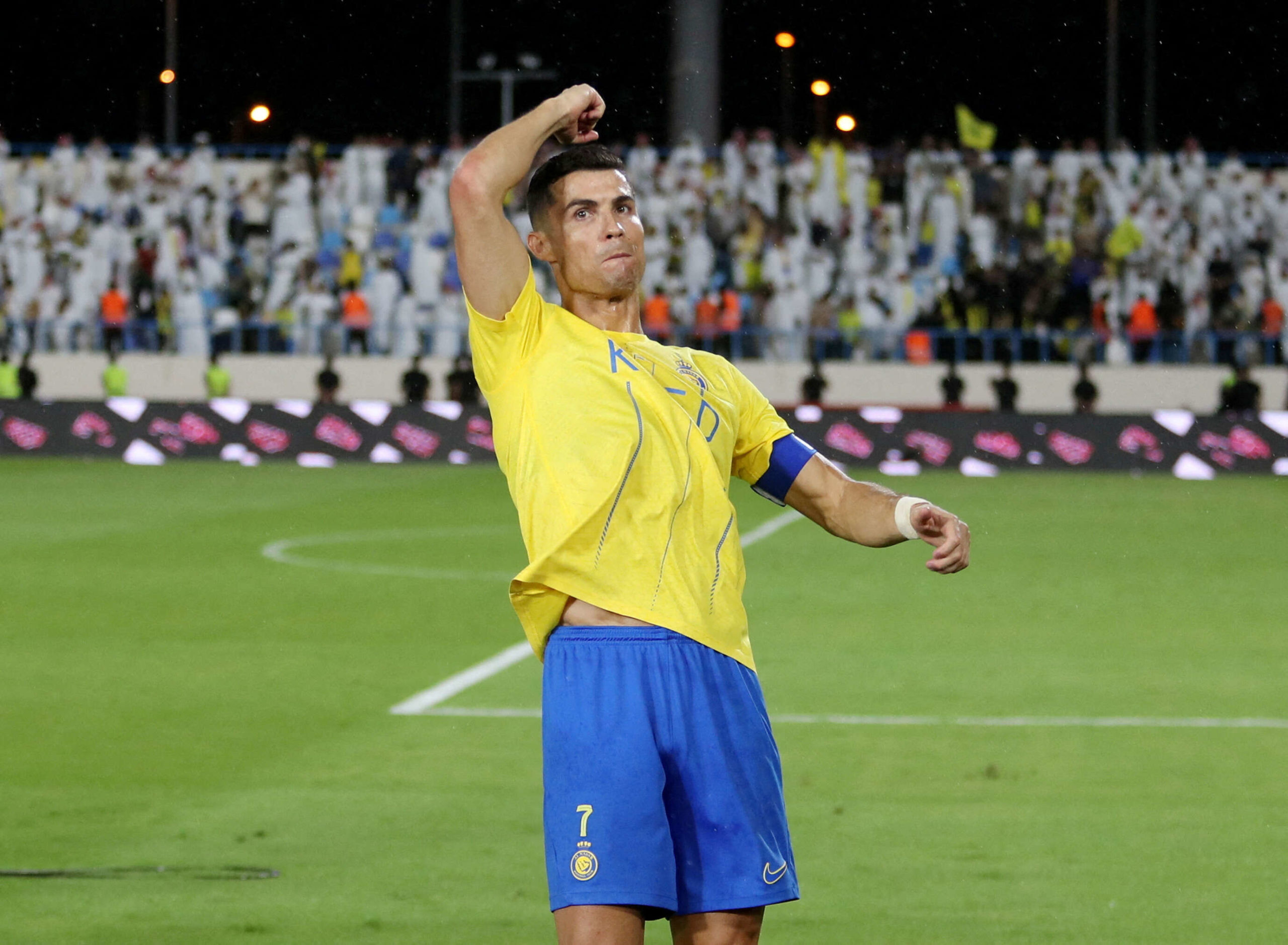 البرتغالي كريستيانو رونالدو قائد النصر السعودي