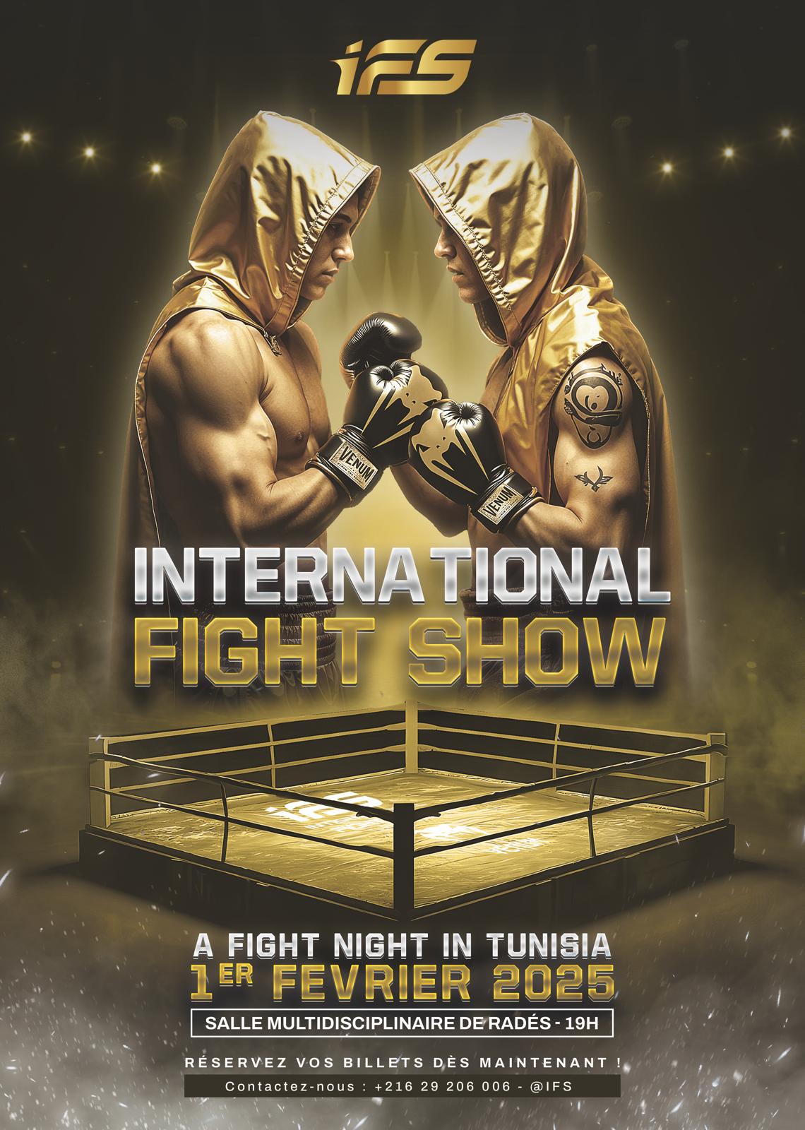 عرض International Fight Show، الحدث الذي سيجمع نخبة من أبطال الملاكمة التايلاندية