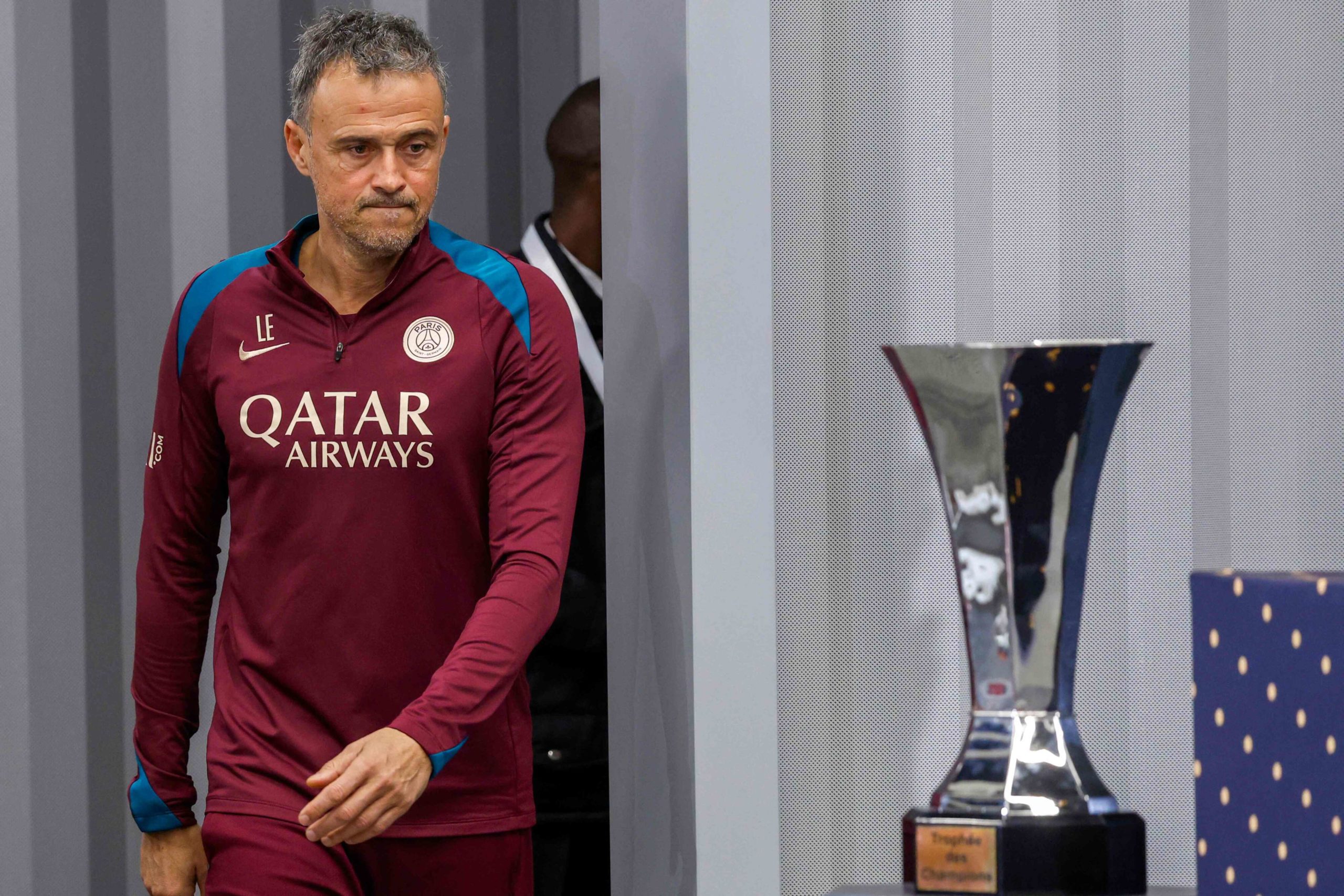 الإسباني لويس إنريكي المدير الفني لنادي باريس سان جيرمان