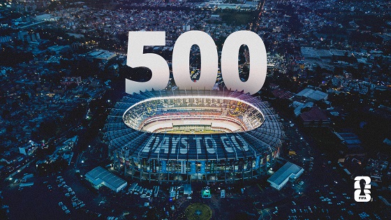 500 يوم على انطلاق كأس العالم 2026