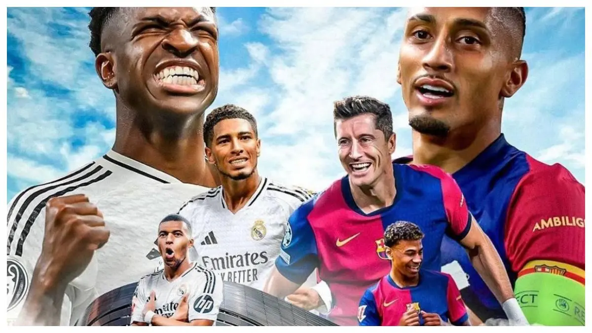 شلونة سحق ريال مدريد برباعية نظيفة في معقله سانتياغو برنابيو في أكتوبر الماضي