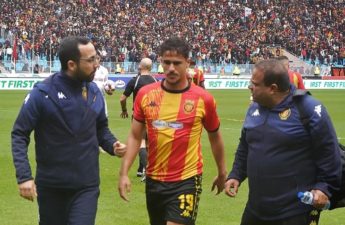 أشرف الجبري مهاجم الترجي الرياضي التونسي
