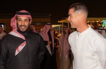 كريستيانو رونالدو يلتقي محمد بن سلمان