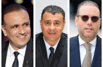 وديع الجريء ومعز الناصري وحسين جنيج