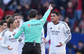 طرد جود بيلينغهام لاعب ريال مدريد