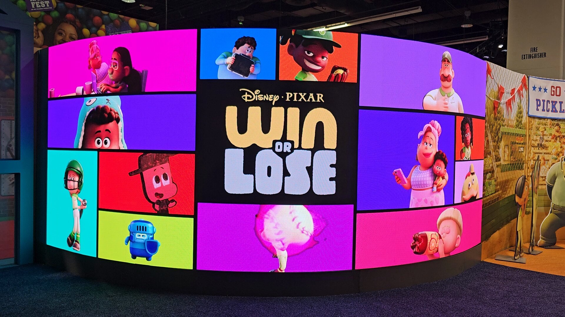 عمل بعنوان Win or Lose هو أول مسلسل من إنتاج اصلي لاستوديوهات Pixar