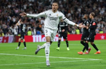 مهاجم ريال مدريد، ثاني الدوري الاسباني لكرة القدم، الفرنسي كيليان مبابي