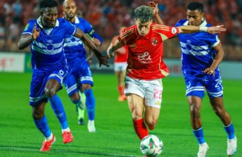 مباراة الذهاب بين الأهلي المصري والهلال السوداني