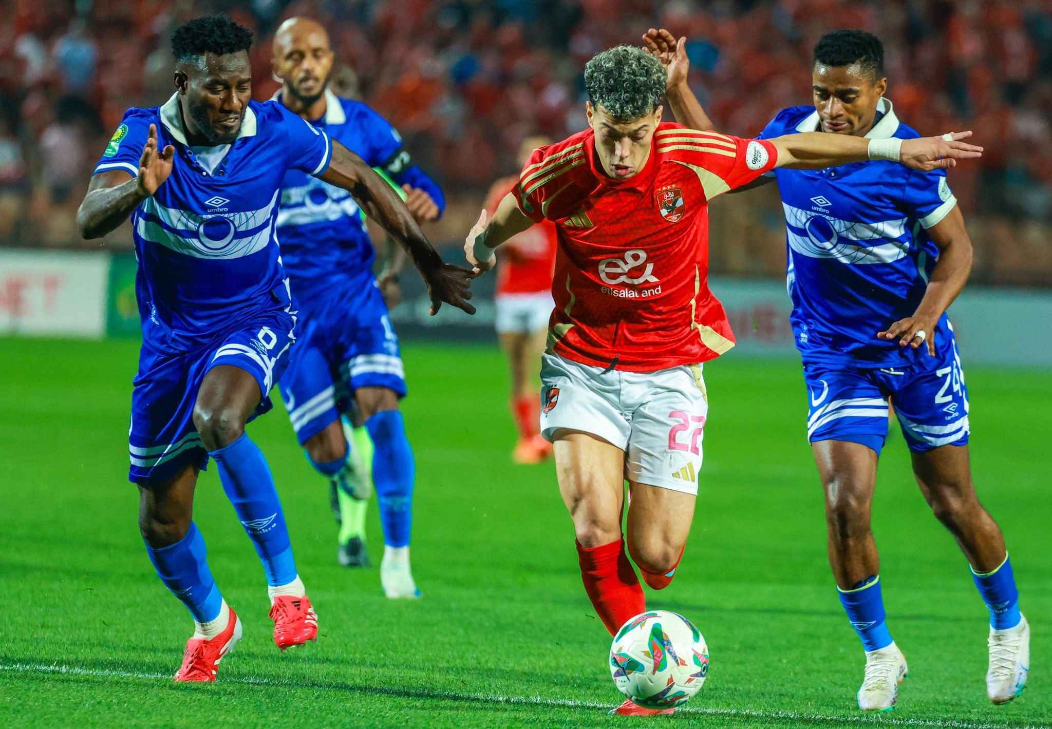 مباراة الذهاب بين الأهلي المصري والهلال السوداني