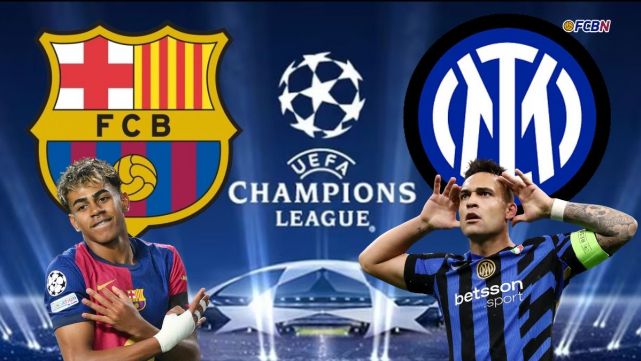 يدخل إنتر ميلان الإيطالي نصف نهائي دوري أبطال أوروبا لكرة القدم أمام مضيفه برشلونة الإسباني