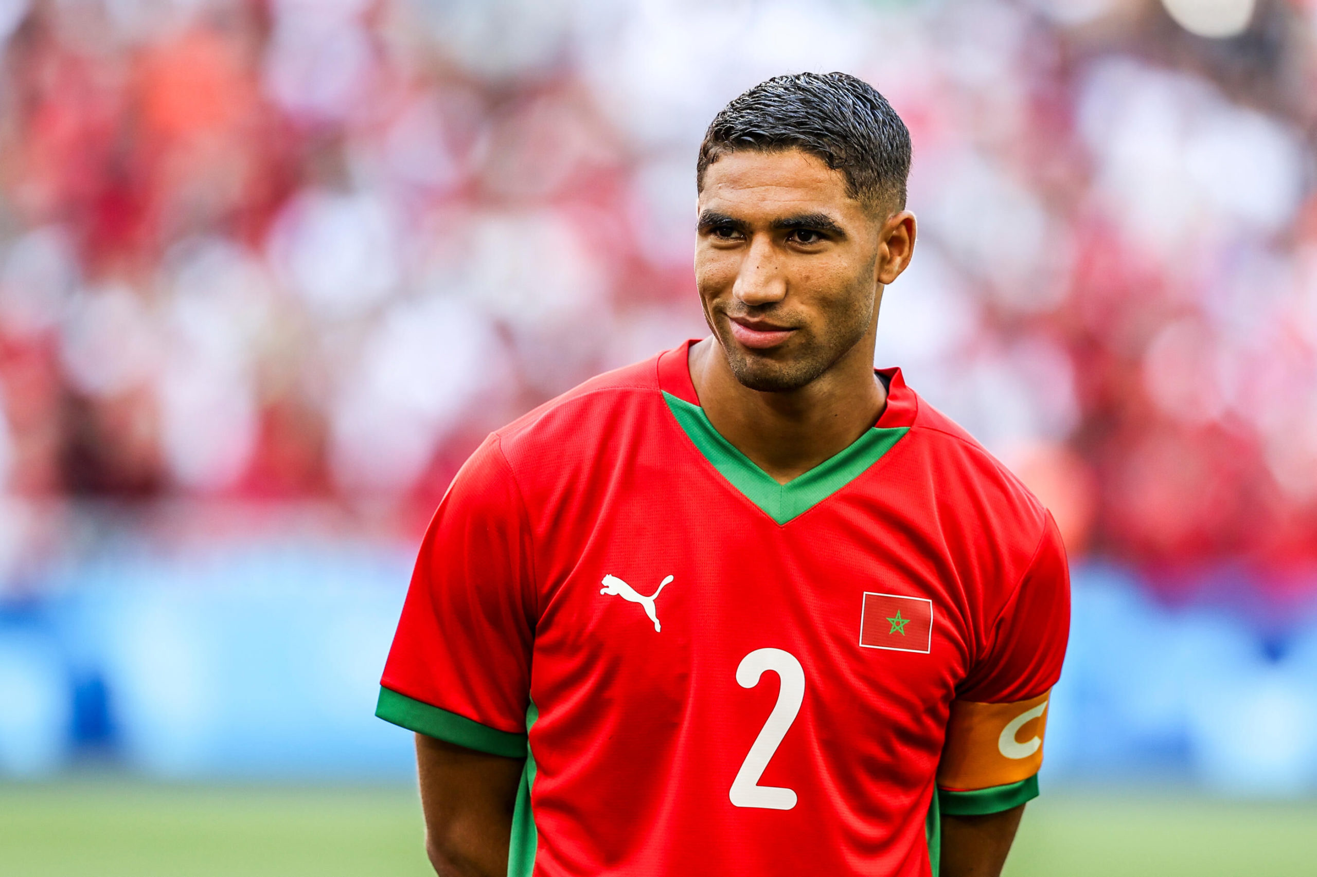 الظهير الدولي المغربي أشرف حكيمي