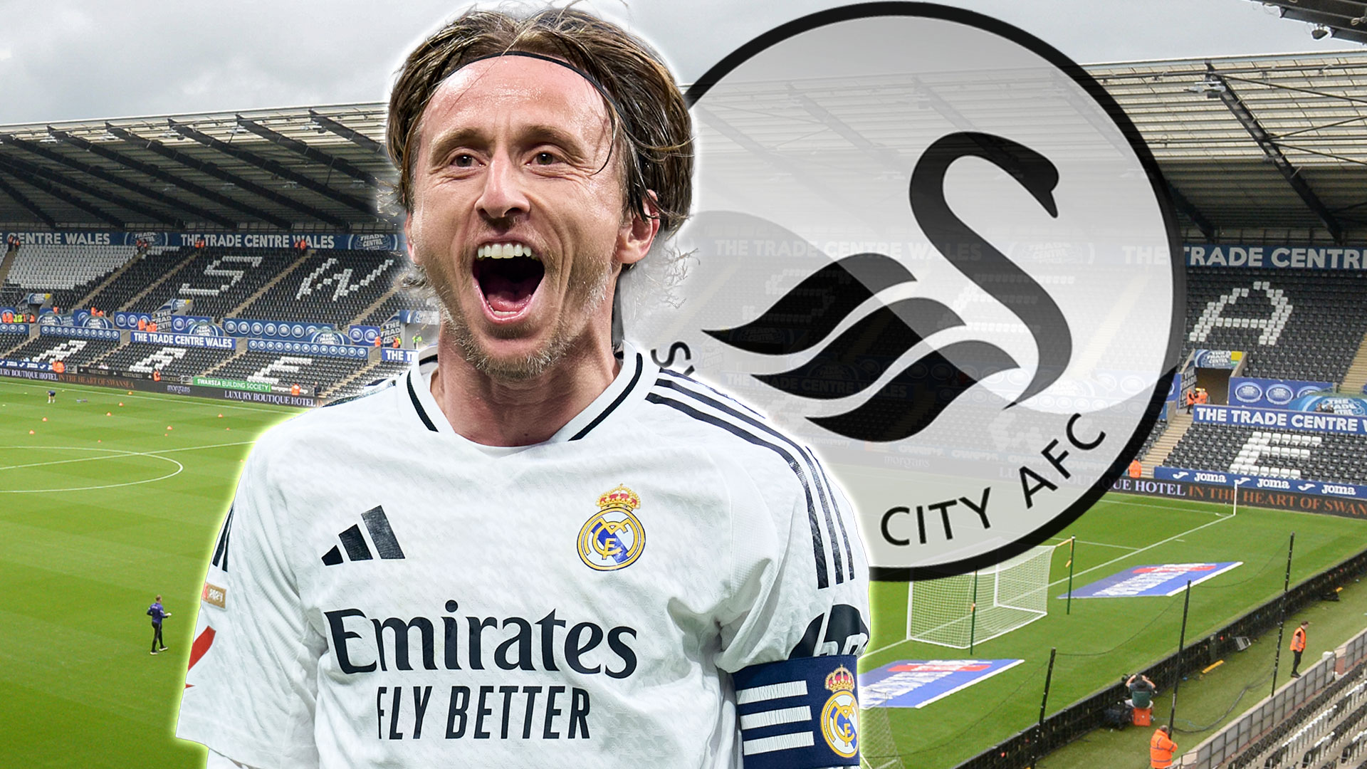 مودريتش يقترب من الحصول على حصة في سوانزي سيتي