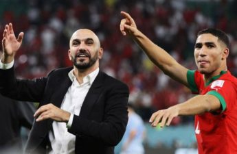 وليد الركراكي مدرب منتخب المغرب