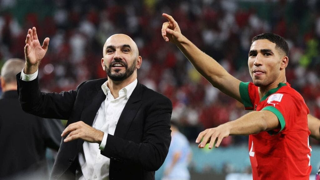 وليد الركراكي مدرب منتخب المغرب