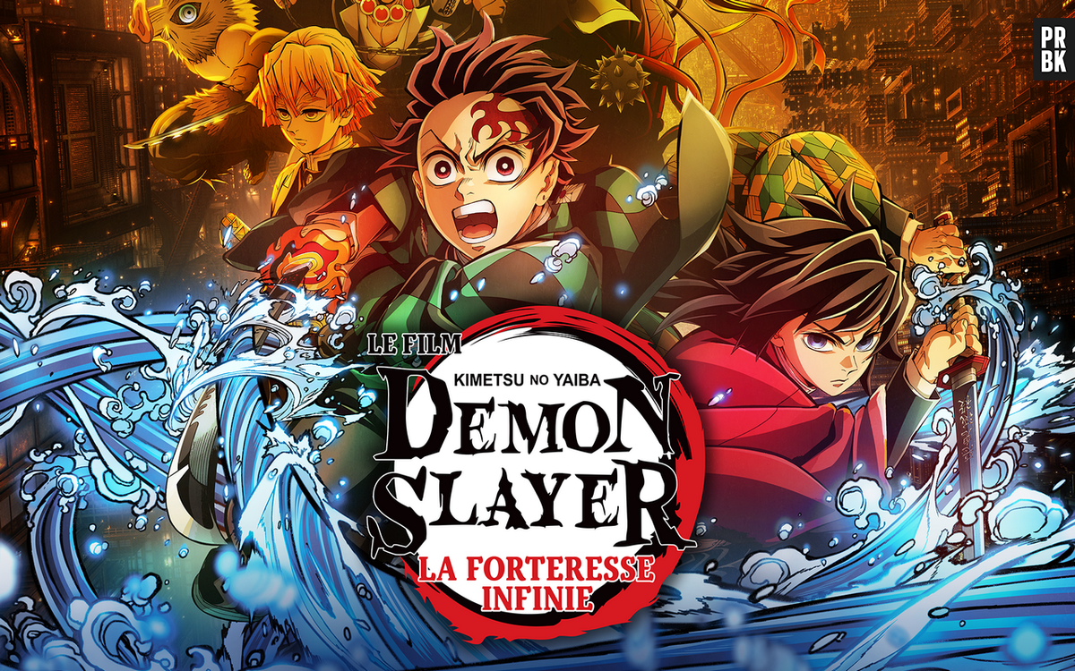 الفيلم الذي يحمل عنوان Demon Slayer: Kimetsu no Yaiba La Forteresse Infinie Film 1