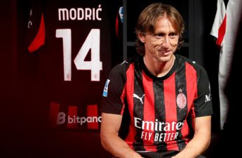 لاعب وسط منتخب كرواتيا لكرة القدم المخضرم لوكا مودريتش
