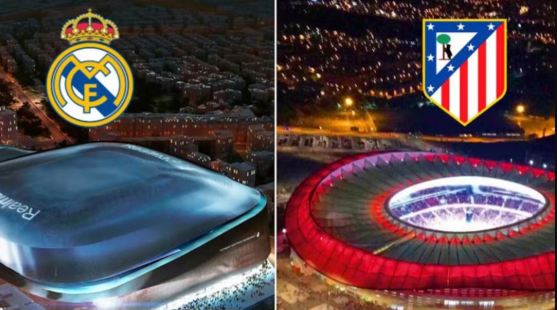 ميتروبوليتانو ملعب أتلتيكو و سانتياغو برنابيو ملعب ريال مدريد